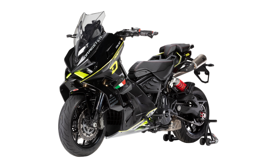 Italjet Dragster 700 Twin, Black/Yellow