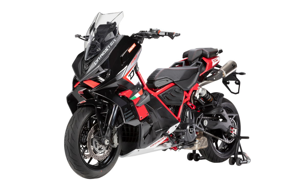 Italjet Dragster 700 Twin, Red/White